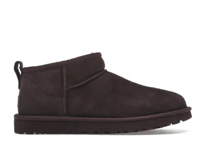 Pre-owned Ugg Classic Ultra Mini Boot (women's) Sneakers In Burnt Cedar