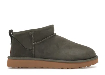 Pre-owned Ugg Classic Ultra Mini Boot (women's) Sneakers In Forest Night