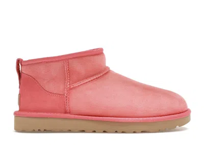 Pre-owned Ugg Classic Ultra Mini Boot (women's) Sneakers In Pink Blossom