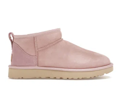 Pre-owned Ugg Classic Ultra Mini Boot (women's) Sneakers In Rose Grey