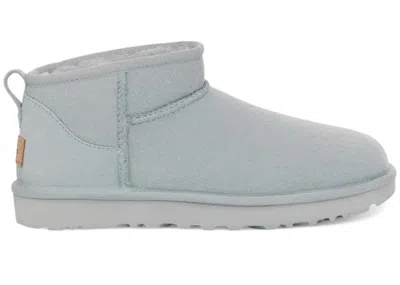Pre-owned Ugg Classic Ultra Mini Boot (women's) Sneakers In Sea Foam In Green