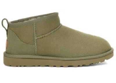 Pre-owned Ugg Classic Ultra Mini Boot (women's) Sneakers In Shaded Clover