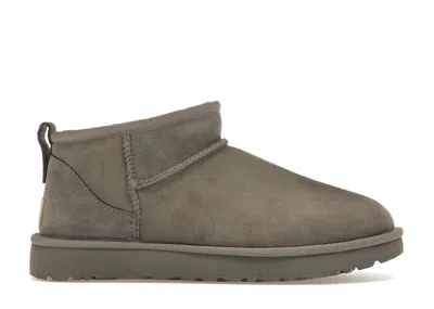 Pre-owned Ugg Classic Ultra Mini Boot (women's) Sneakers In Smoke Plume