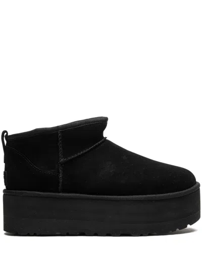 Ugg Classic Ultra Mini Booties In Black
