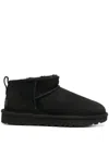 Ugg Classic Ultra Mini Booties In Black