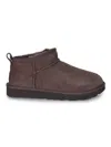 Ugg Classic Ultra Mini Womens Suede Ankle Bootie Slippers