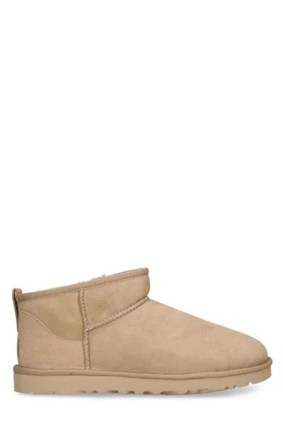 Ugg Classic Ultra Mini Boots In Beige