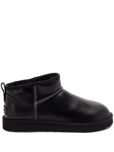 Ugg Classic Ultra Mini Boots In Black