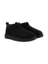 Ugg Suede Classic Ultra Mini Boots In Black