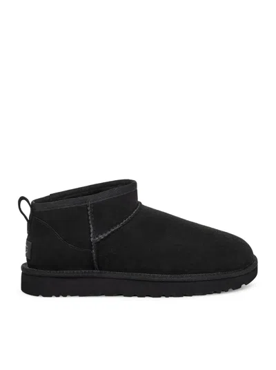Ugg Classic Ultra Mini Boots In Black