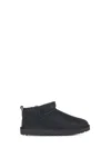 Ugg Classic Ultra Mini Boots Woman Black In Black