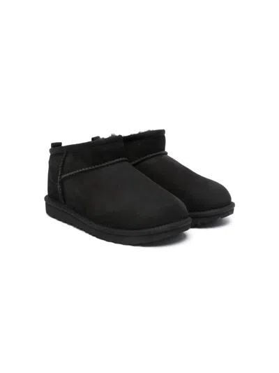 Ugg Babies' Classic Ultra Mini Boots In Black