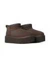 Ugg Classic Ultra Mini Boots In Brown