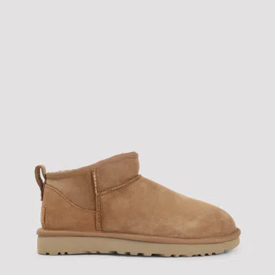 Ugg Classic Ultra Mini Boots In Brown
