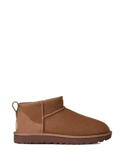 Ugg Classic Ultra Mini Boots In Brown