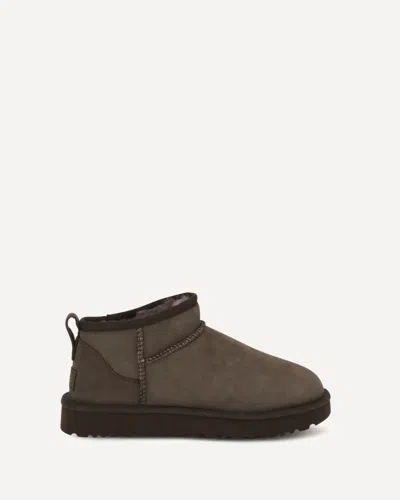 Ugg Classic Ultra Mini Boots In Brown