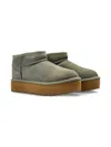 Ugg Classic Ultra Mini Boots In Gray