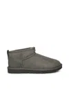Ugg Classic Ultra Mini Boots In Gray