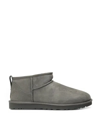 Ugg Classic Ultra Mini Boots In Gray