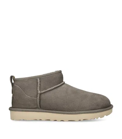 Ugg Classic Ultra Mini Boots In Green