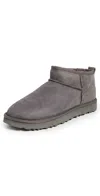 Ugg Classic Ultra Mini Boots Grey In Gray