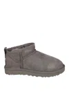 Ugg Classic Ultra Mini 1116109-grey Boots Women's Us 10 Gray Round Toe Khd1756 In Multi
