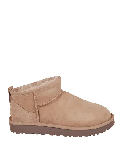 Ugg Classic Ultra Mini Boots In Brown
