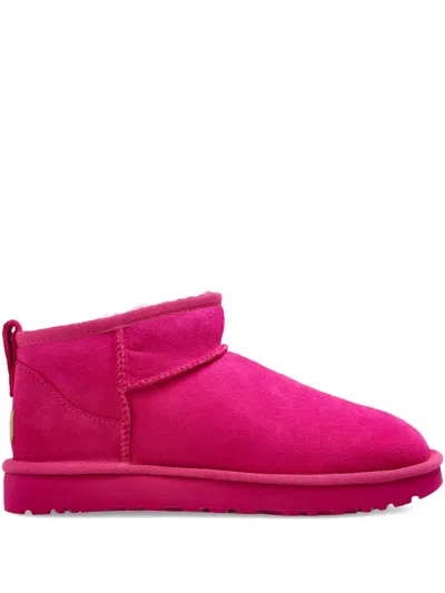 Ugg Classic Ultra Mini Boots In Pink