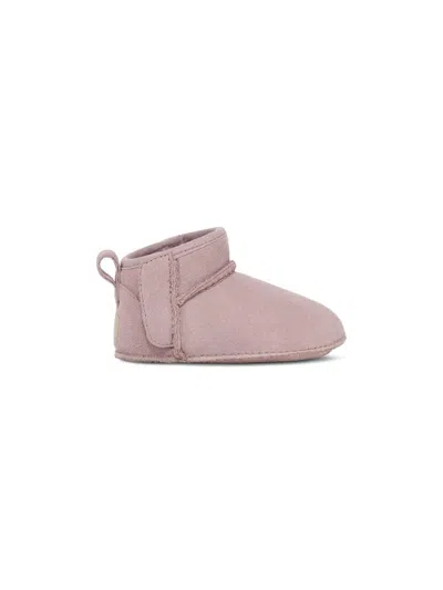 Ugg Babies' Classic Ultra Mini Boots In Pink