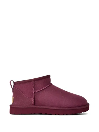 Ugg Classic Ultra Mini Boots In Purple