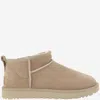 Ugg Classic Ultra Mini Suede Boots For Woman In Brown