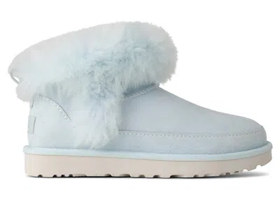 Pre-owned Ugg Classic Ultra Mini Chalet Boot (women's) Sneakers In Reef Blue
