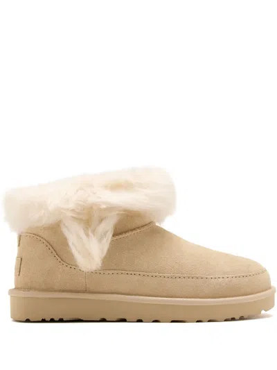Ugg Classic Ultra Mini Chalet Suede Boots In Brown