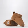 Ugg Classic Ultra Mini Chestnut Boot In Brown