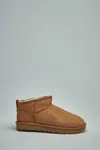 Ugg Classic Ultra Mini Chestnut Ankle Boot In Brown