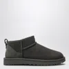 Ugg Classic Ultra Mini Grey Boot In Gray