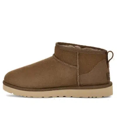 Ugg Classic Ultra Mini 'hickory' In Brown