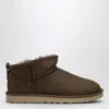 Ugg Classic Ultra Mini Hickory Boot In Brown