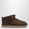 Ugg Classic Ultra Mini Hickory Boot In Brown