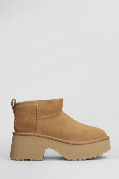 Ugg Classic Ultra Mini High Heels Ankle Boots