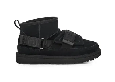 Pre-owned Ugg Classic Ultra Mini Hybrid Boot (women's) Sneakers In Black