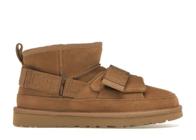 Pre-owned Ugg Classic Ultra Mini Hybrid Boot (women's) Sneakers In Chestnut