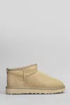 UGG UGG CLASSIC ULTRA MINI LOW HEELS ANKLE BOOTS