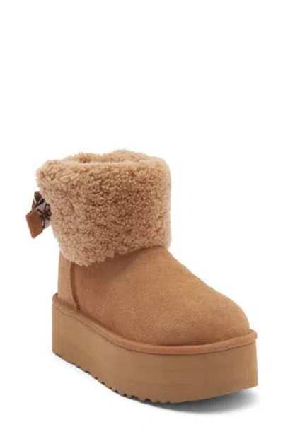 Ugg ® Classic Ultra Mini Max Curly Platform Boot In Brown