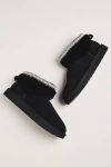 Ugg Classic Ultra Mini Maxi Curly Boots In Black