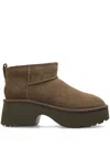 Ugg Suede Classic Ultra Mini New Heights Boots 70 In Brown