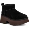 Ugg ® Classic Ultra Mini New Heights Platform Boot In Black