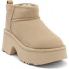 Ugg ® Classic Ultra Mini New Heights Platform Boot In Yellow
