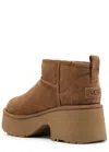 UGG UGG CLASSIC ULTRA MINI NEW HEIGHTS SUEDE ANKLE BOOTS