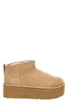 Ugg Classic Ultra Mini 1135092-san Platform Boots Women Sand Suede Comfort Ankle